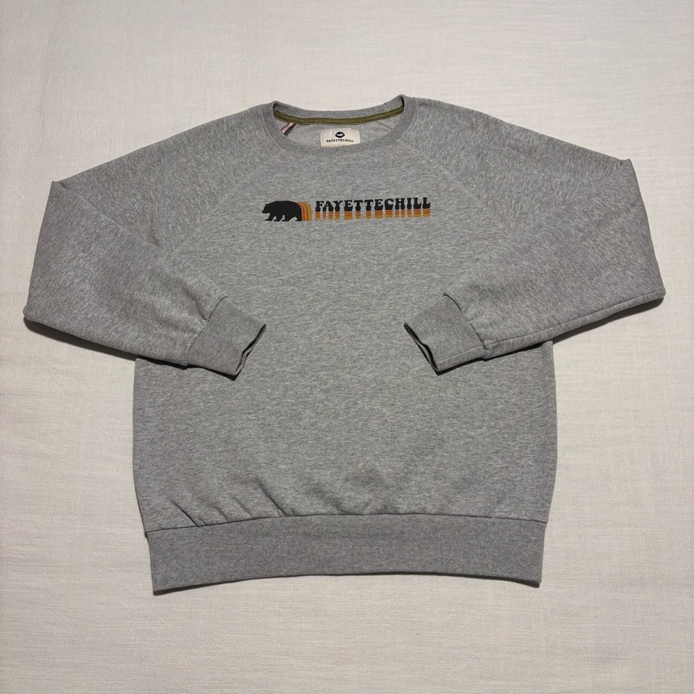 Fayettechill Bear Logo Crew Sweatshirt
